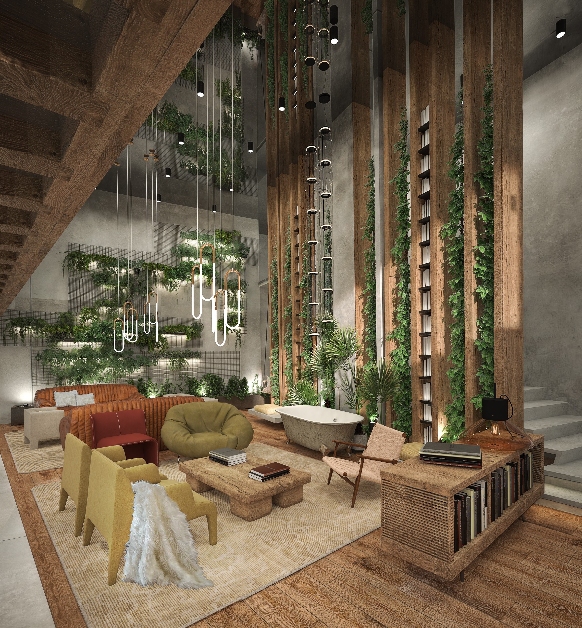 Biophilic Loft | Archicore Studio